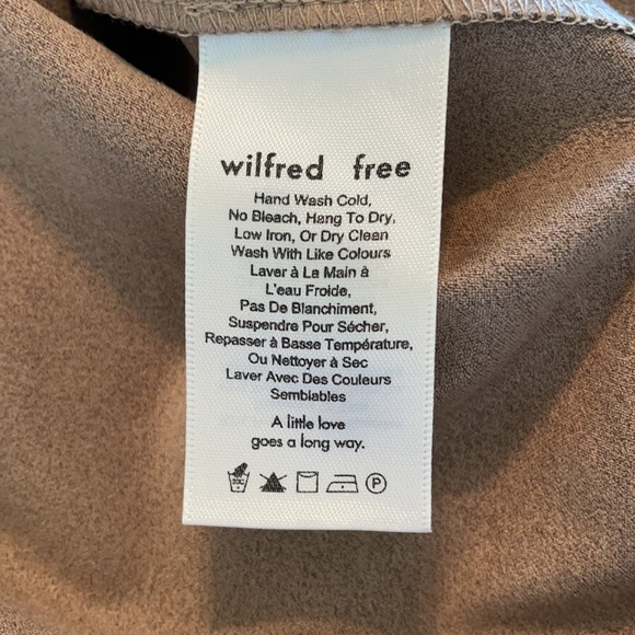 Wilfred | Aritzia NWT Suede Dress Size Large - Picture 12 of 12